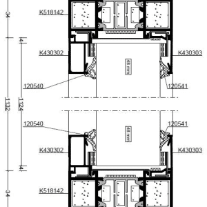 Fereastra rezistenta la foc 90 minute 1200x1200mm – Fixa - Imagine 4