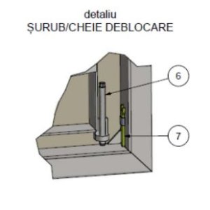 Usa metalica ALA PME2 1K – 1 canat - Imagine 3