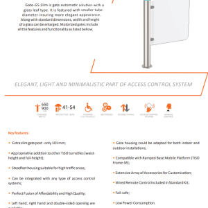 Gate GS Slim – 650 mm - Imagine 3