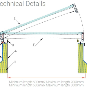 Trapa acoperis STARLight – luminator cupola cu acces, ventilatie si iluminare naturala - Imagine 2