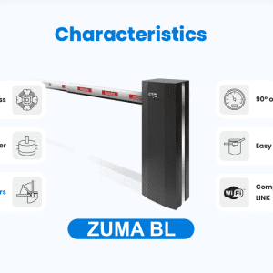 Bariera ZUMA BL 5,5 m - 8 m – Motorline, Kit acces auto, motor brushless 24 V, IP55 - Imagine 2