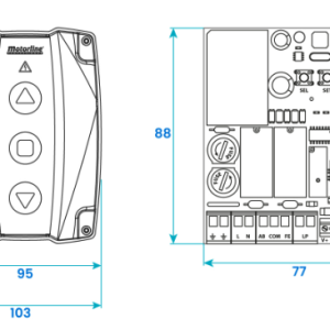 Unitate de control Motorline MC76 - Imagine 7