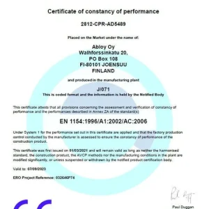 Amortizor usa ASSA ABLOY DC140-DEV1 EN 2–5, pentru usi antifoc - Imagine 2