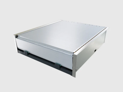 dock leveler aluminiu cu boxframe integrat