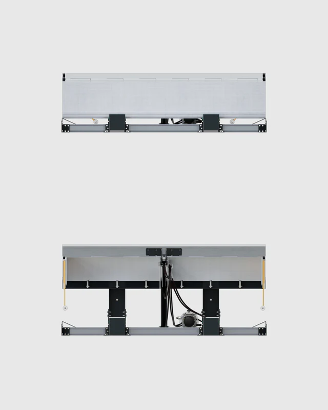 dock leveler aluminiu pentru incarcare cu stivuitor