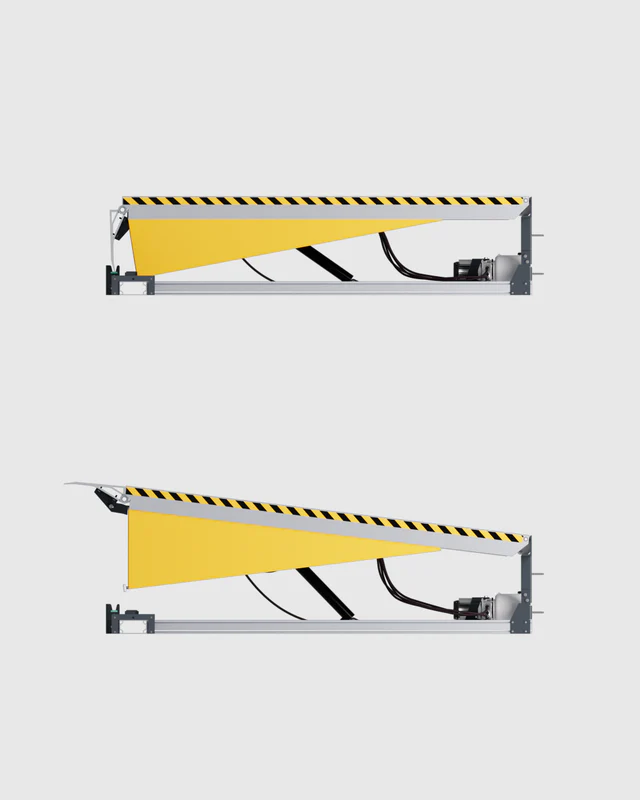 dock leveler haccp industria alimentara aluminiu