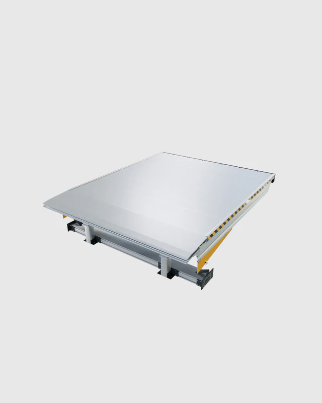 dock leveler telescopic aluminiu pentru incarcare camioane