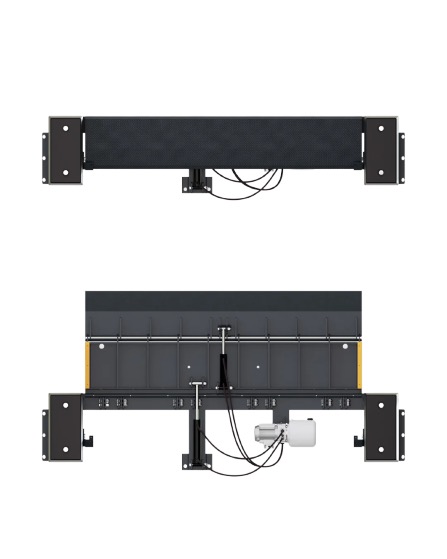 minirampa hidraulica pentru incarcare cu stivuitorul