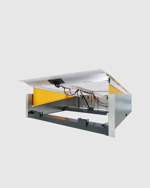 rampa incarcare aluminiu 6t cu boxframe integrat depozit