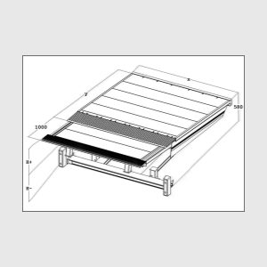 rampa incarcare telescopica aluminiu depozit frigorific