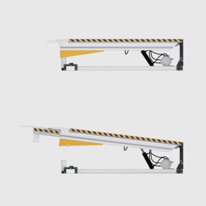 rampa incarcare telescopica pentru stivuitor