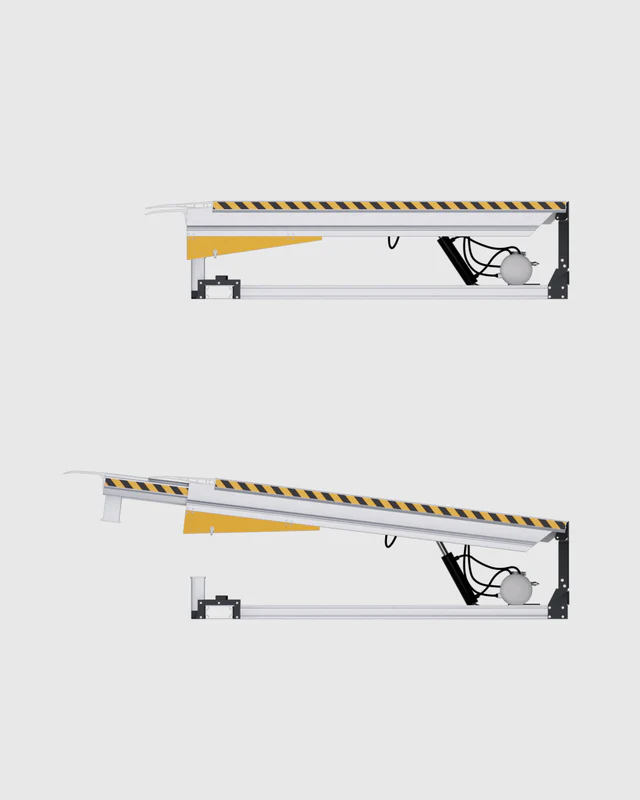 rampa incarcare telescopica pentru stivuitor