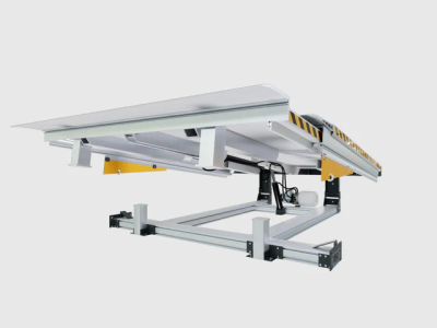 rampa incarcare aluminiu cu buza telescopica 6t depozit